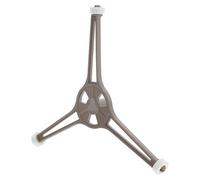 DECHOUS Soporte Giratorio para Microondas con Anillo de Repuesto Base Estable y Soporte de Rodillos para Plato Giratorio Instalación Rápida sin Herramientas Distribución Uniforme del