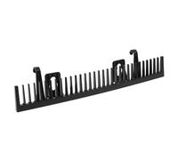DECHOUS Soporte para Extensiones de Cabello en Forma de U Soporte para Pelucas y Herramientas de Peluquería Ángulo Ajustable Color Negro para Montaje en Pared o Mesa en Salones