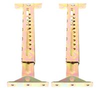 DECHOUS Soporte Telescópico Ajustable para Camilla de Belleza Barra de Tracción Mecanismo de Elevación Bisagra Triangular Doble Ajuste de Altura 10 Posiciones Uso Profesional para Mesa