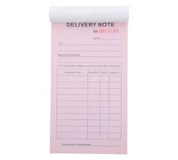 DECHOUS Talonario de Facturas con Formularios Convenientes con Papel Autocopiativo de 3 Partes y Alta Legibilidad para Oficinas y Contabilidad