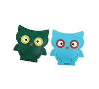 DECHOUS Tapa para Pañuelos Húmedos Diseño de Búho, Protector Que Mantiene las Toallitas en Buen Estado, Material Pp, Paquete de 2 Piezas para Baños y Dormitorios