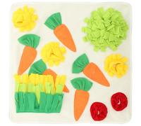 DECHOUS Tapete para Diseño Alimentación Adorable Lavable Tela de Olfativo Exploración Conejos Cobayas Mascotas Pequeñas
