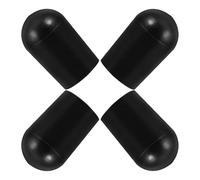 DECHOUS Tapones de Goma Antideslizantes para Contrabajo 10 Mm, Protector de Clavija bajo 4 Piezas, Accesorio para Instrumentos Musicales, Prolonga Vida Útil y Mejora Resonancia