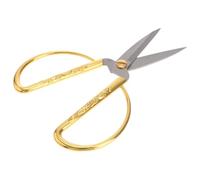 DECHOUS Tijeras de Bordar y Costura de Acero Inoxidable 6,5 Pulgadas, Cortador de Hilo para Manualidades DIY y Labores de Aguja, Tijera de Modista Ergonómica para Tela y Punto de Cruz,