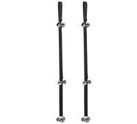 DECHOUS Timbres Ajustables para Entrenamiento de Perros y Gatos Campanas Colgantes de Nailon y Polipropileno 2 Unidades con 7 Campanas para Puertas Comunicación Efectiva para