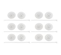 DECHOUS Tiras Antivuelco Ajustables para Muebles, Anclajes de Seguridad sin Taladro para Armarios, Estanterías y Escritorios, 6 Unidades para Protección Infantil Hogar Estilo Aleatorio