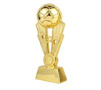 DECHOUS Trofeo de Fútbol de Resina Chapada Dorada 24 CM Copa de Premio para Equipo Infantil Decoración Escolar y Juegos Premio Plástico para Ganador en Escuela y Fiesta