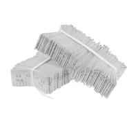 DECHOUS Unidades Cinta Métrica de Papel para Costura Regla Precisa de Medición Corporal para Sastrería Cinta de Medir un Lado en Color Claro para Ropa y Heridas