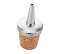 DECHOUS Vertedor de Botella Amarga con Tapón de Corcho y Base de Madera, Dispensador Versátil para Bares en Casa Que Aumenta la Eficiencia y Evita Salpicaduras