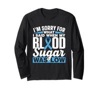 Decía Cuando Mi Nivel De Azúcar En Sangre Era Bajo Tipo Manga Larga