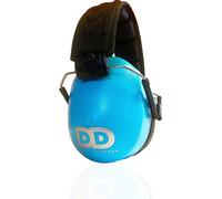 DECIBEL DEFENSE Orejeras de seguridad profesionales 37dB NRR - La protección auditiva más alta y cómoda para disparos y uso industrial - La mejor protección auditiva garantizada (azul)