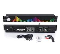 Decibelvibe TNZ SGE6 - Ecualizador gráfico de Audio con Entrada/Salida RCA/Jack 3.5, Entrada inalámbrica Mediante micrófono Integrado, Entrada USB y Bluetooth, preamplificador de Audio para Sistemas