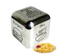 Decidir los dados a la gastronomía - Date Night What Dinner Decision Dice, Noche Dice Pareja Fecha Noche Regalo | Él Su Cita Idea Romantic Meal Dice Food Decdider para Año Nuevo San Valle