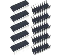 Decimal Counter Chip, 10-Way Pulse Distributor with High-Speed Build, Sequential Control Board with Technical Style, Electronics Component for Engineering and Hobbyists Circuit Design