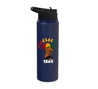 Decimonovena reina negra del Mes de la Historia de la Libertad de 1865 Stainless Steel Insulated Water Bottle