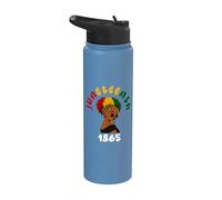 Decimonovena reina negra del Mes de la Historia de la Libertad de 1865 Stainless Steel Insulated Water Bottle