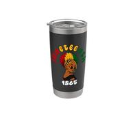 Decimonovena reina negra del Mes de la Historia de la Libertad de 1865 Vaso térmico de acero inoxidable de doble pared