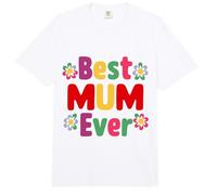 Decir Mejor mamá a la Mejor mamá para el Día de la Madre Comfort Colors Adult Heavyweight T-Shirt
