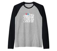 Decir Placebo Secreto Mejor guardado de la Mente Camiseta Manga Raglan