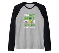 Decir Que no es Viejo Solo Necesita Unos 40 y Poca Cinta Adhesiva Camiseta Manga Raglan