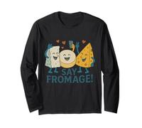 Decir Queso francés Fromage Manga Larga