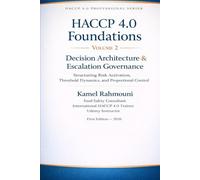 Decision Architecture & Escalation Governance: Structuring Risk Activation, Threshold Dynamics, and Proportional Control (HACCP 4.0 Professional Series)