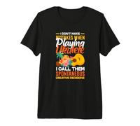 Decisiones Creativas espontáneas Divertido Ukelele Jugador Camiseta Premium