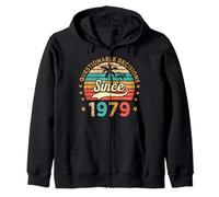 Decisiones cuestionables Desde 1979 Vintage Classic Sunset Sudadera con Capucha