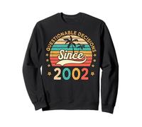Decisiones cuestionables Desde 2002 Vintage Classic Sunset Sudadera