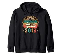 Decisiones cuestionables Desde 2013 Vintage Classic Sunset Sudadera con Capucha