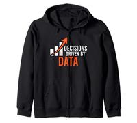 Decisions Driven by Data Analyst Scientist Sudadera con Capucha