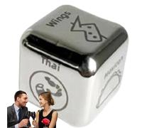 Decisor de dados de comida, dados de comida para parejas - Decisiones de parejas Dice Date Night Dice Games - Meal Dice Food Decider Date Night Idea romántica de cumpleaños de San