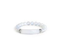 Decixde Pulsera de feromonas de eslabones para mujer, pulsera de feromonas de cuarzo rosa, pulsera de piedra natural, pulsera de cuentas rosas, hecha a mano, buena suerte, energía, chakra, regalo de