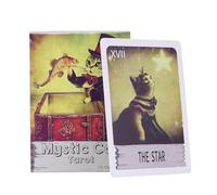 Deck Board Game, Architectural Tarot Card, 78 Cards Board Game with Sturdy Build, Spiritual System with Smart Design, Mystic Energy Reading Tool, Meditation Practice for Holiday 4.13x2.44 Inches