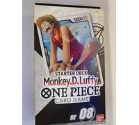 Deck De Inicio Monkey D. Luffy ® One Piece ST08 ® Inglés ® SELADO
