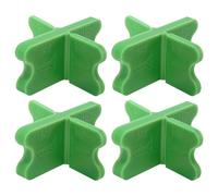 Deck Spacer Set | 4 Pack ABS Decking Shim Spacers 4 Thickness Levels 1/16 1/8 3/16 1/4 Inch Durable Board Gap Tool for Wood Composite Deck Installation | Pressure Treated Lumber Flooring Construction