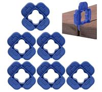 Deck Spacers | 6-Pieces Hardwood Deck Spacing 4 Thickness,Precision Board Gap Alignment Gear Ideal For Farm Garage Park Lawn Balcony Basement Toolhouse Garden