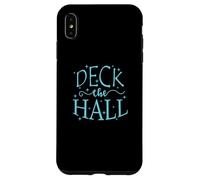 Deck The Hall: Navidad y Vacaciones Familiares Carcasa para iPhone XS MAX