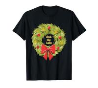 Deck The Halls Christmas Wreath Camiseta