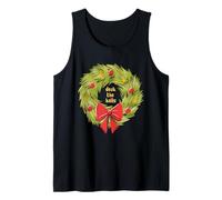 Deck The Halls Christmas Wreath Camiseta sin Mangas