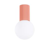 Deckenleuchte Baño IP44 Melocotón Metal Cristal L:12CM G9 Techo Cocina