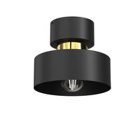 Deckenleuchte Comedor Metal en Dorado Ø20, 5 CM Brillante Desván Lámpara Redonda