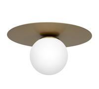 Deckenleuchte Cristal Metal en Dorado Salón Ø35 CM Blendarm Bola de Techo