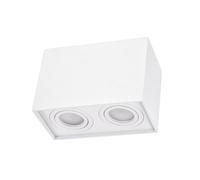 Deckenleuchte Lámpara De Techo Chloe Duo Blanca Giratoria IP20 2 x GU10 Spectrum
