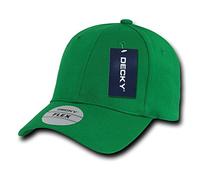Decky Fit All Flex - Gorra para Hombre, Color Verde, Talla n/a