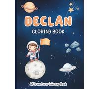 Declan Coloring Book: Affirmations Coloring Book, A Creative Journey of Positive Empowerments