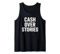 Declaración audaz de Cash Over Stories Camiseta sin Mangas