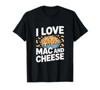 Declaración audaz de I Love Mac And Cheese Camiseta