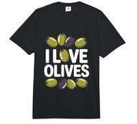 Declaración audaz de I Love Olives Comfort Colors Adult Heavyweight T-Shirt