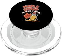 Declaración clásica alimentada y orgullosa de jarabe de arce PopSockets PopGrip para MagSafe